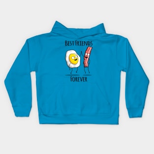 Bacon and Egg BFF Kids Hoodie